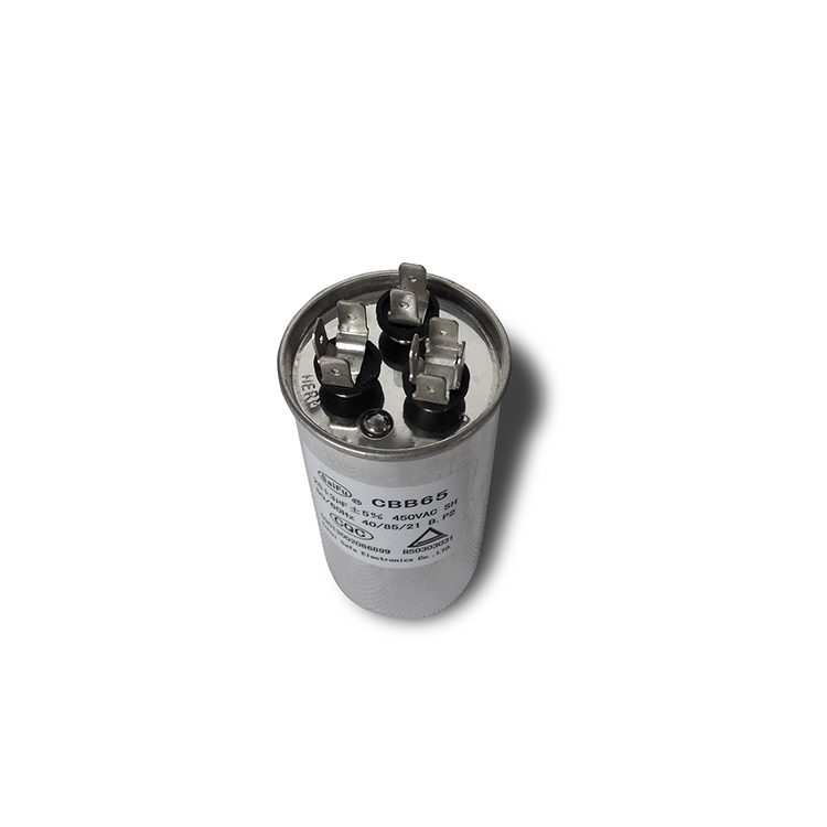 CBB65复合介质电容器 25+3UF-3端子